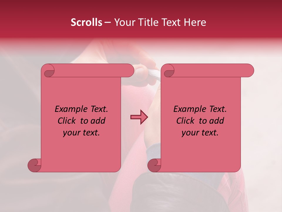 Closeup Addictive Smoke PowerPoint Template