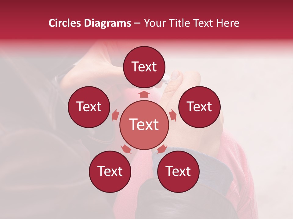 Closeup Addictive Smoke PowerPoint Template