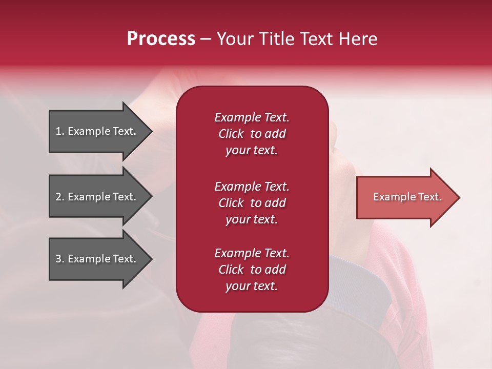 Closeup Addictive Smoke PowerPoint Template