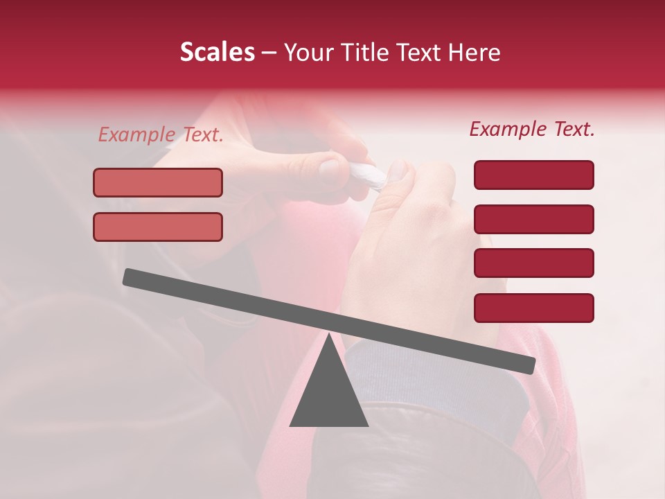 Closeup Addictive Smoke PowerPoint Template