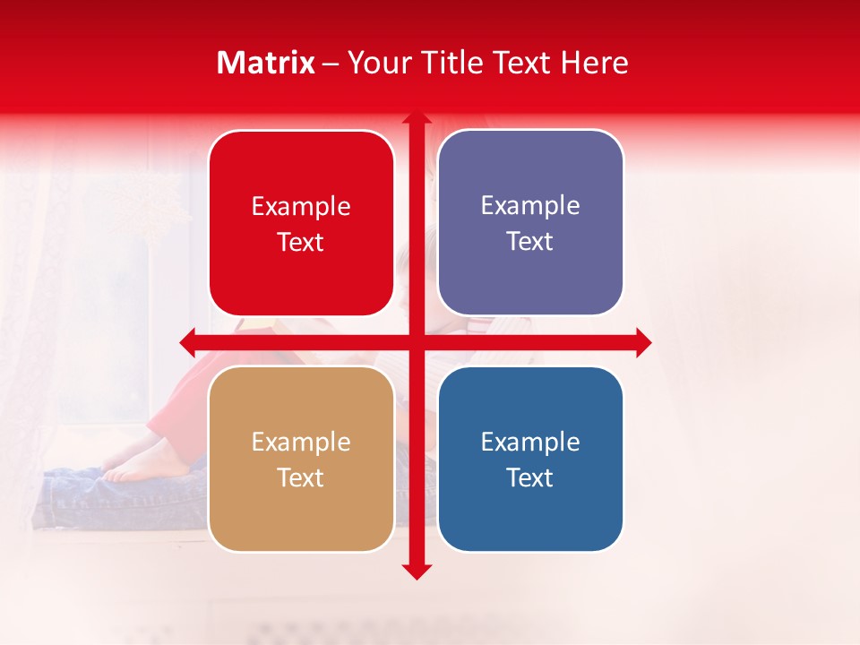 Young White Thinking PowerPoint Template