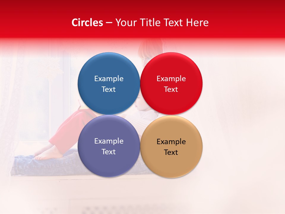 Young White Thinking PowerPoint Template