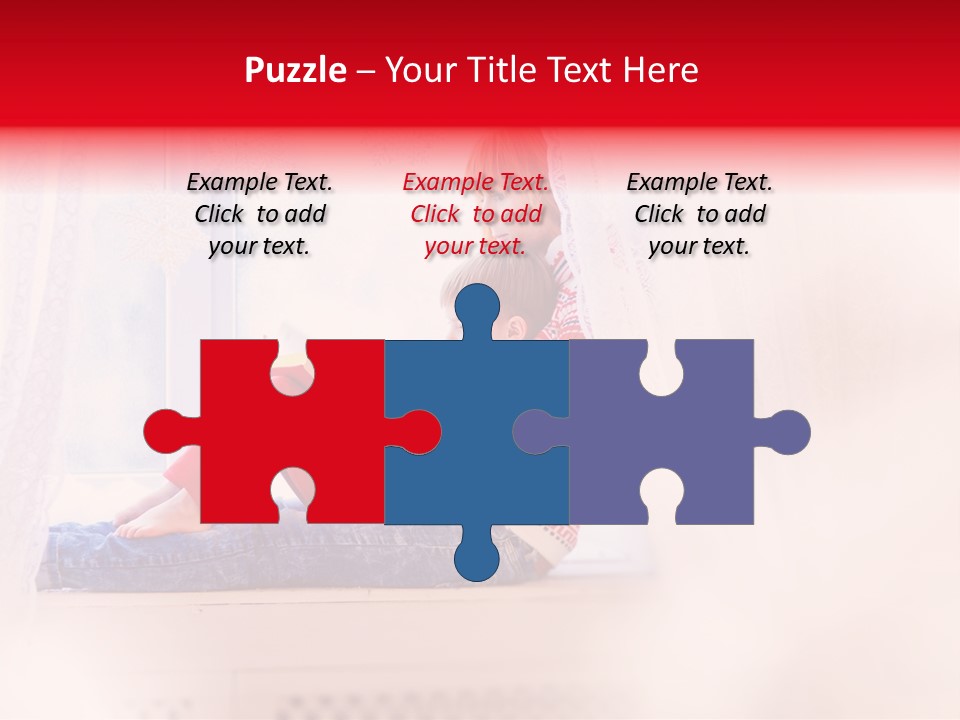 Young White Thinking PowerPoint Template