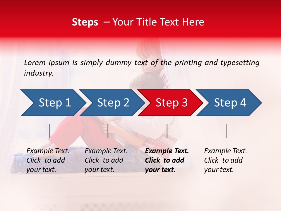 Young White Thinking PowerPoint Template