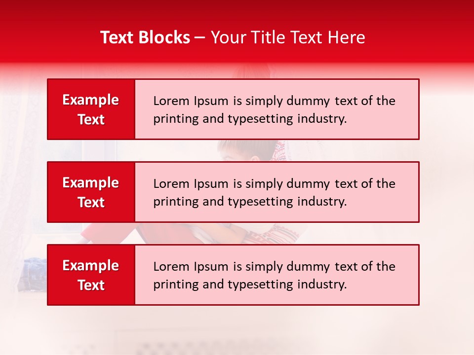 Young White Thinking PowerPoint Template