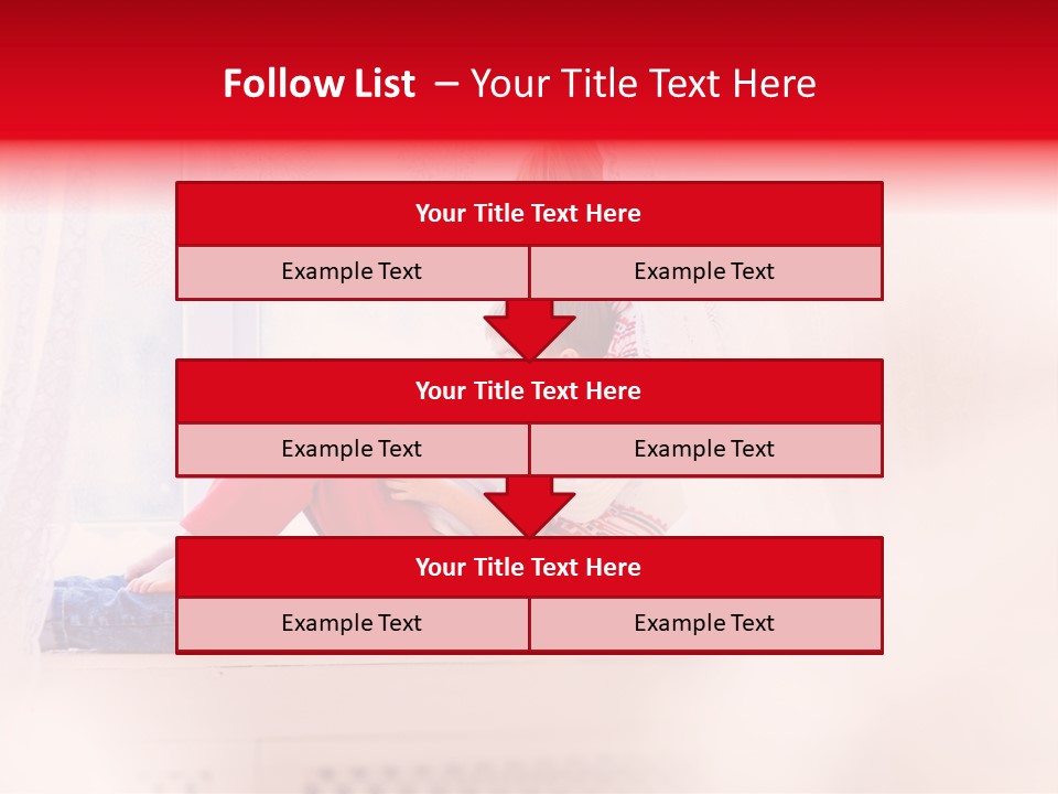 Young White Thinking PowerPoint Template