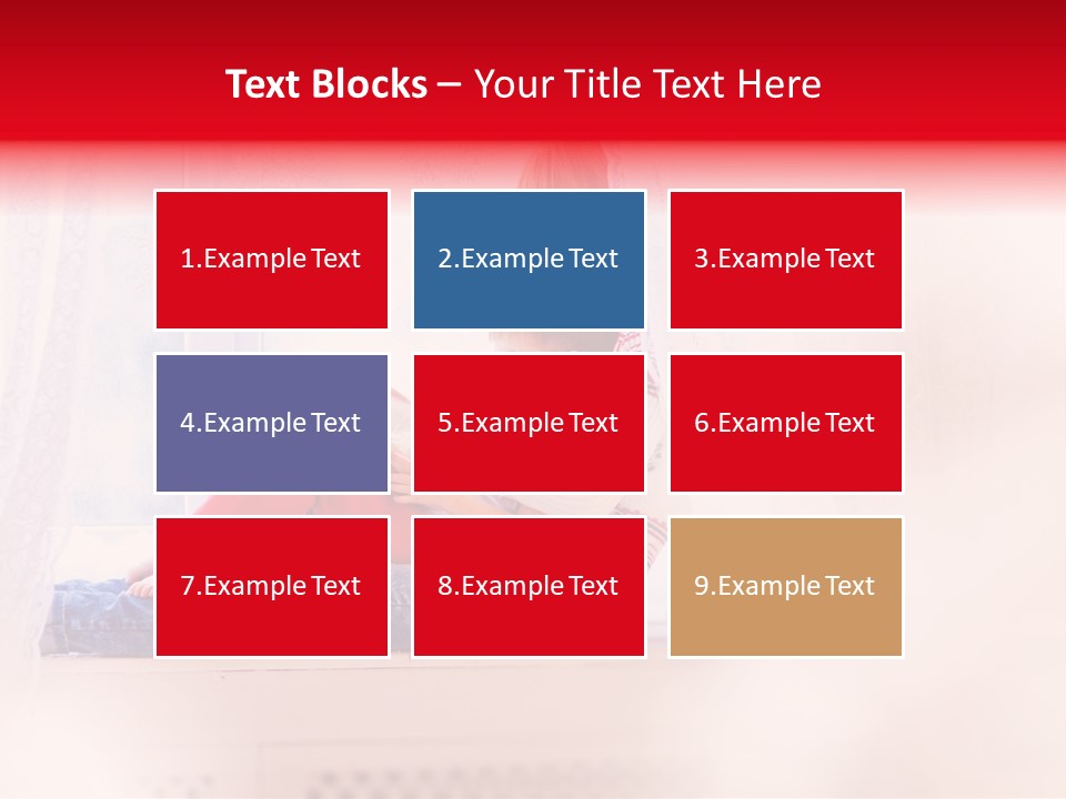 Young White Thinking PowerPoint Template