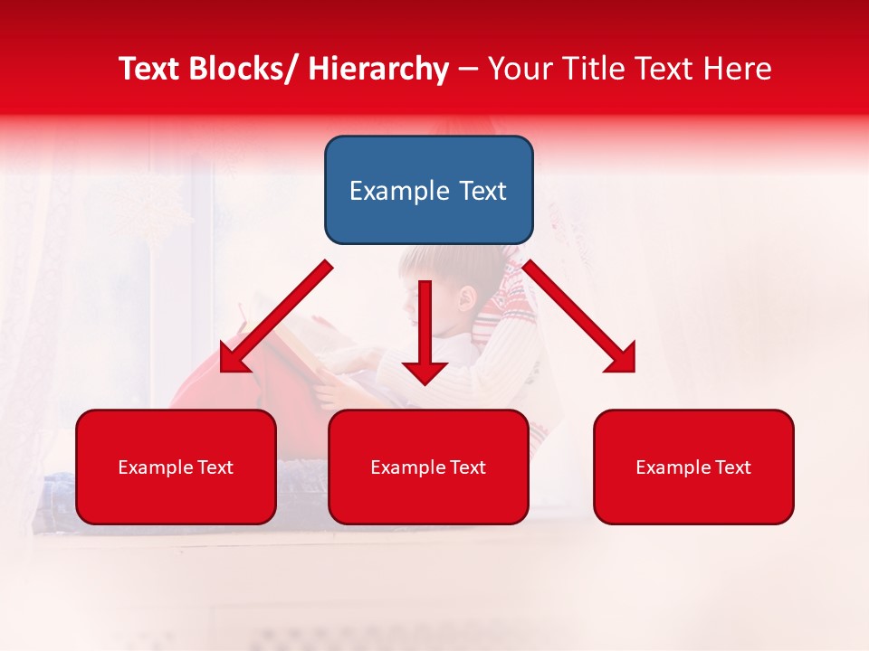 Young White Thinking PowerPoint Template