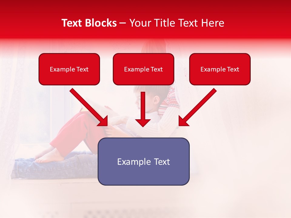 Young White Thinking PowerPoint Template