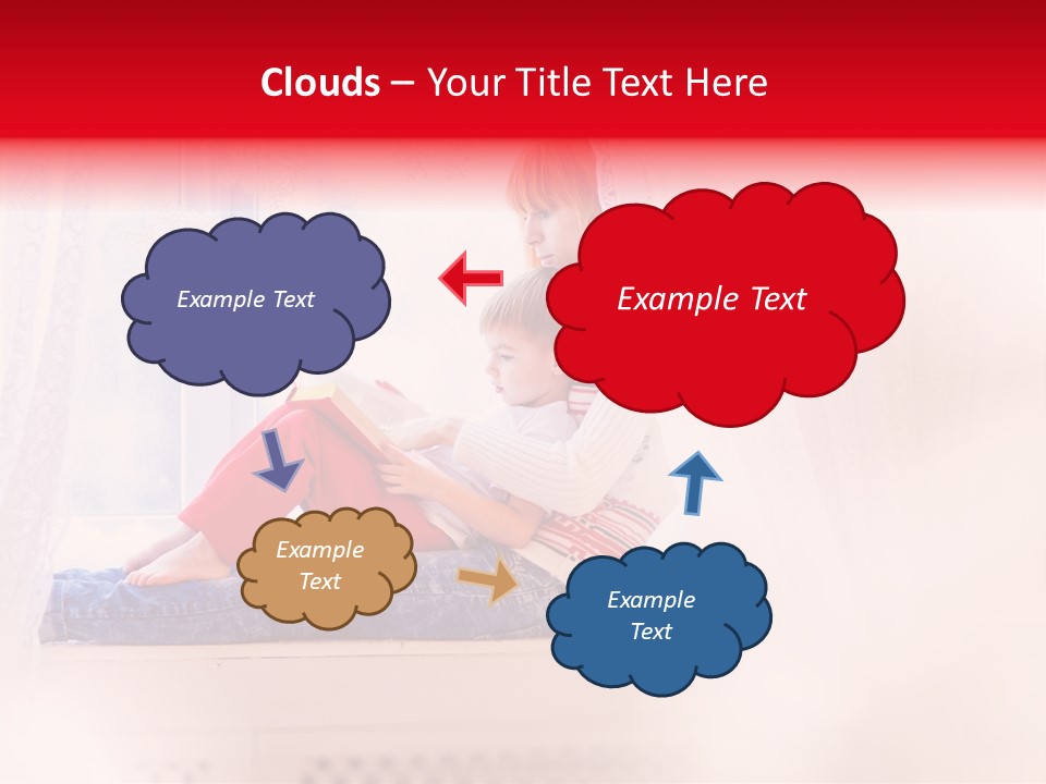 Young White Thinking PowerPoint Template