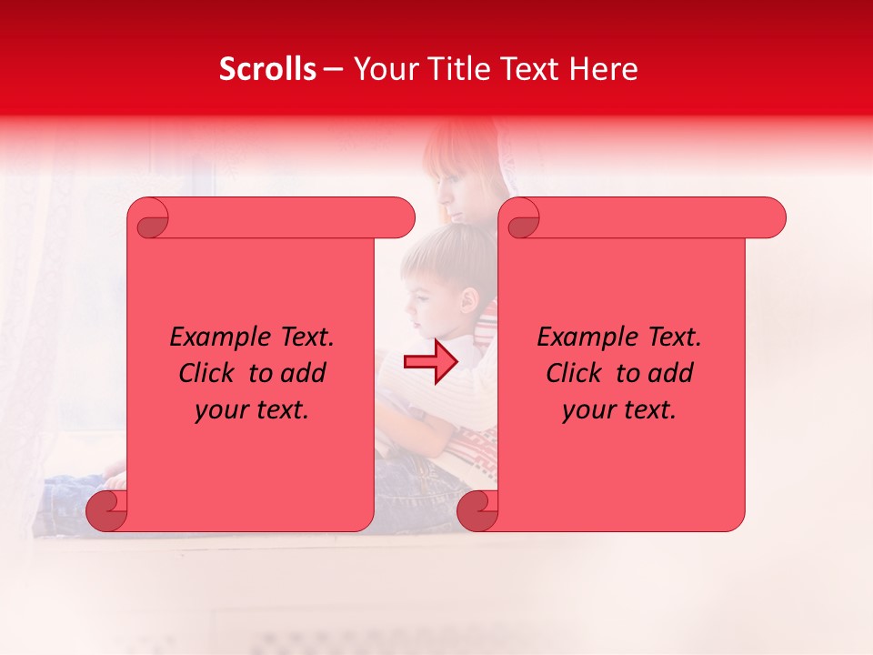 Young White Thinking PowerPoint Template