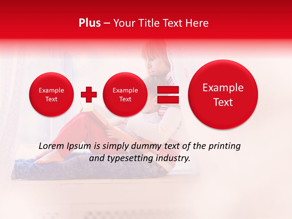 Young White Thinking PowerPoint Template