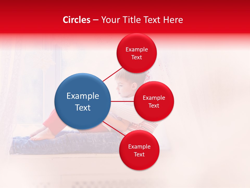 Young White Thinking PowerPoint Template
