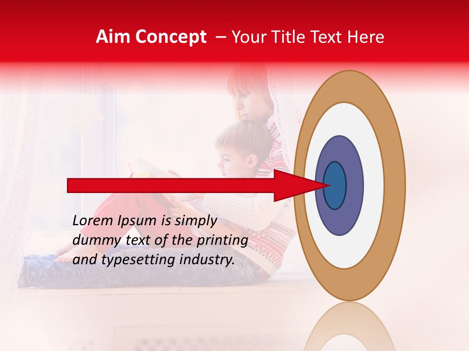 Young White Thinking PowerPoint Template