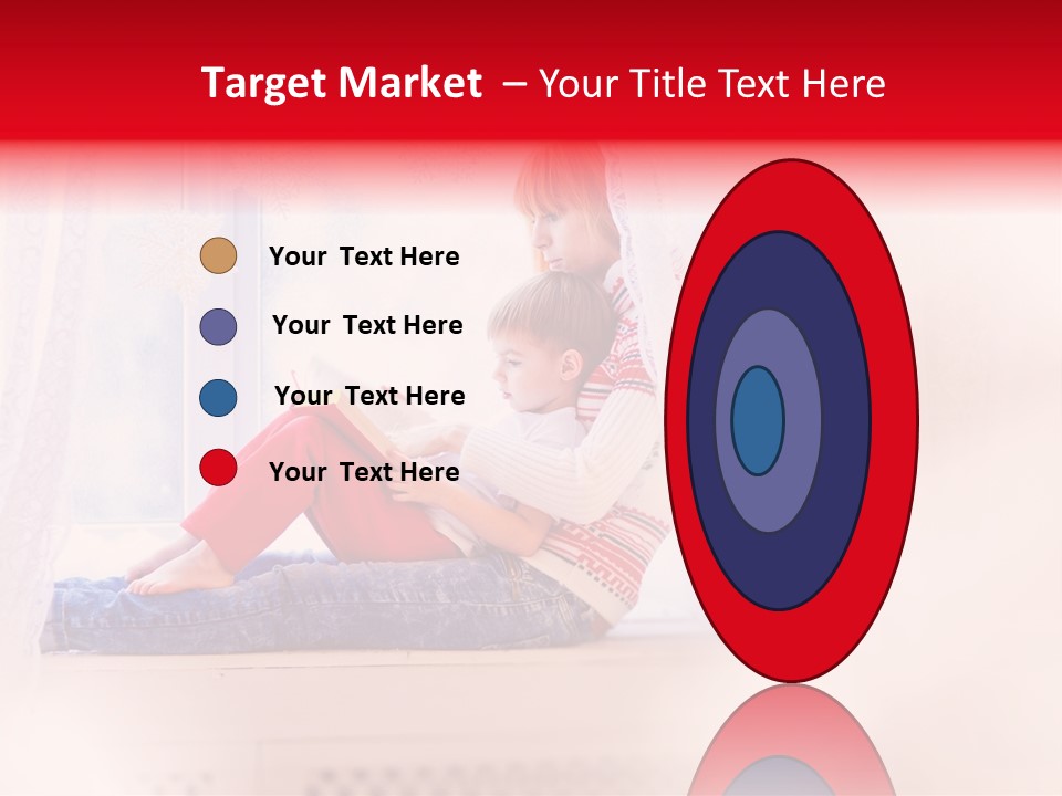 Young White Thinking PowerPoint Template