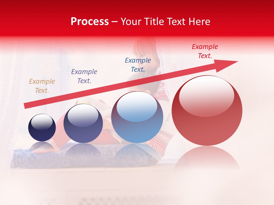 Young White Thinking PowerPoint Template