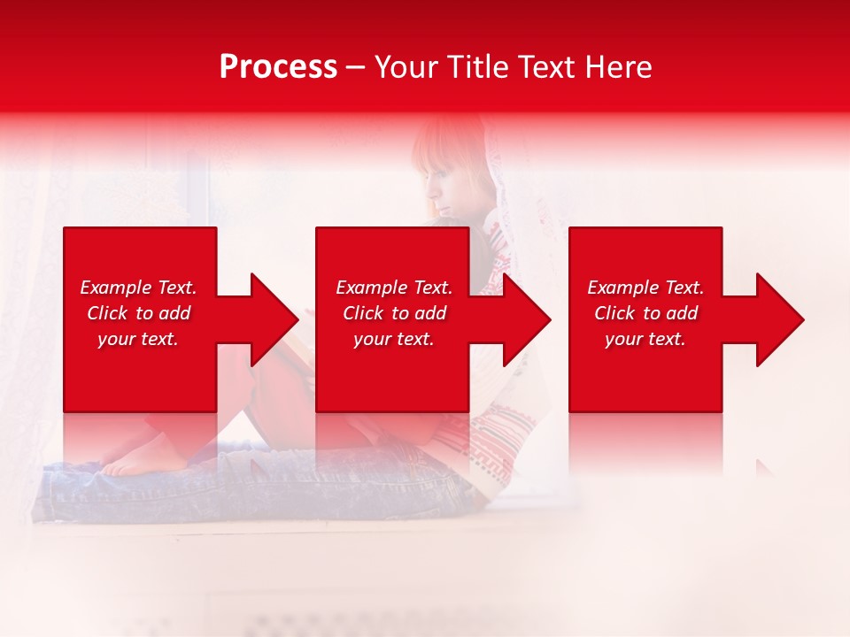 Young White Thinking PowerPoint Template