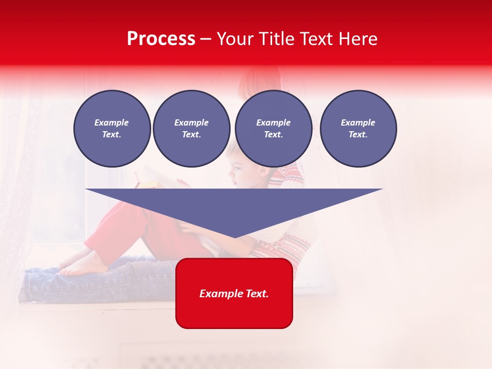 Young White Thinking PowerPoint Template
