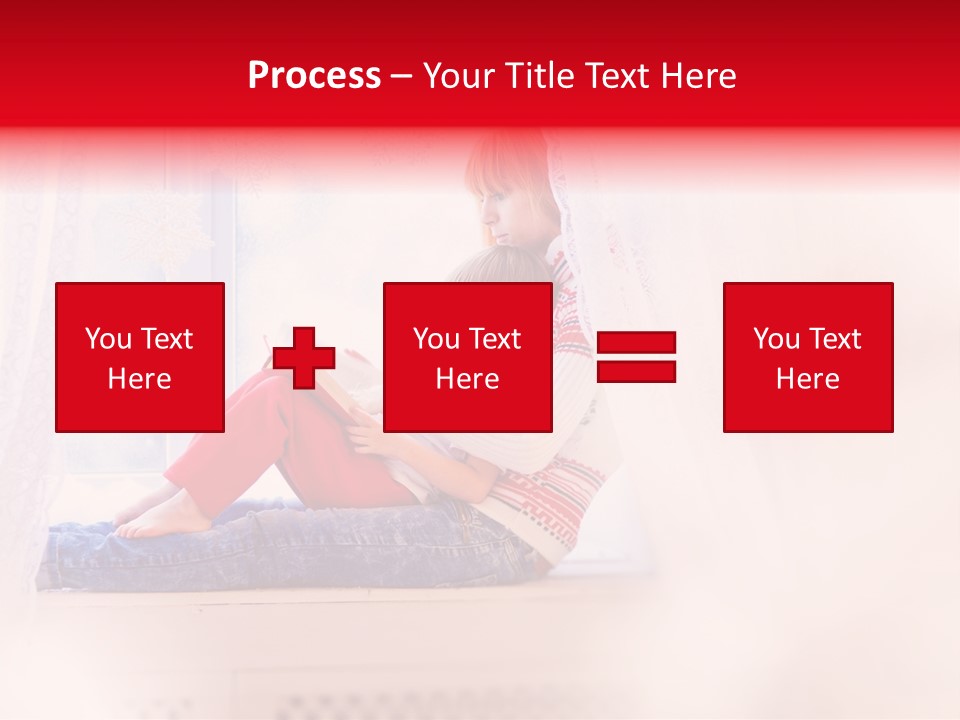 Young White Thinking PowerPoint Template