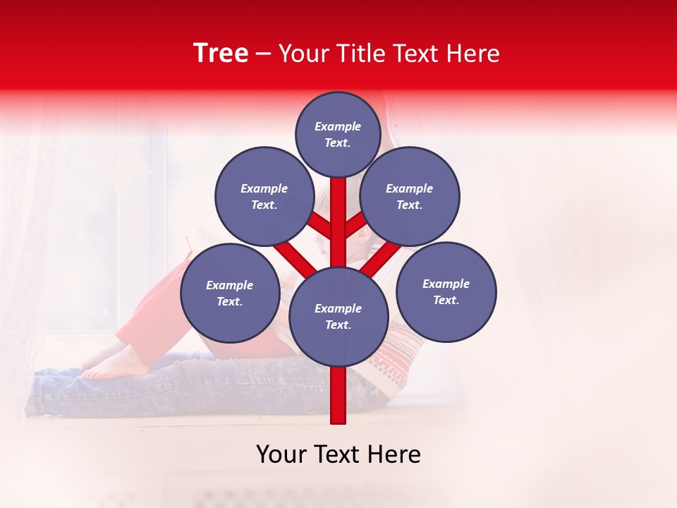 Young White Thinking PowerPoint Template