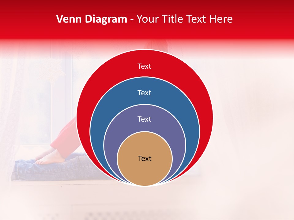 Young White Thinking PowerPoint Template