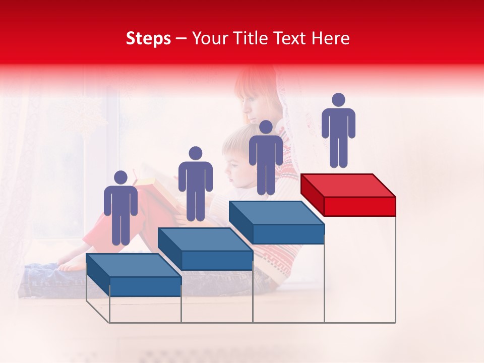 Young White Thinking PowerPoint Template