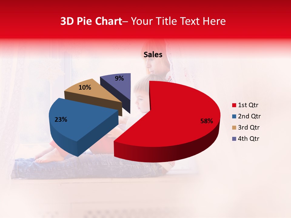 Young White Thinking PowerPoint Template