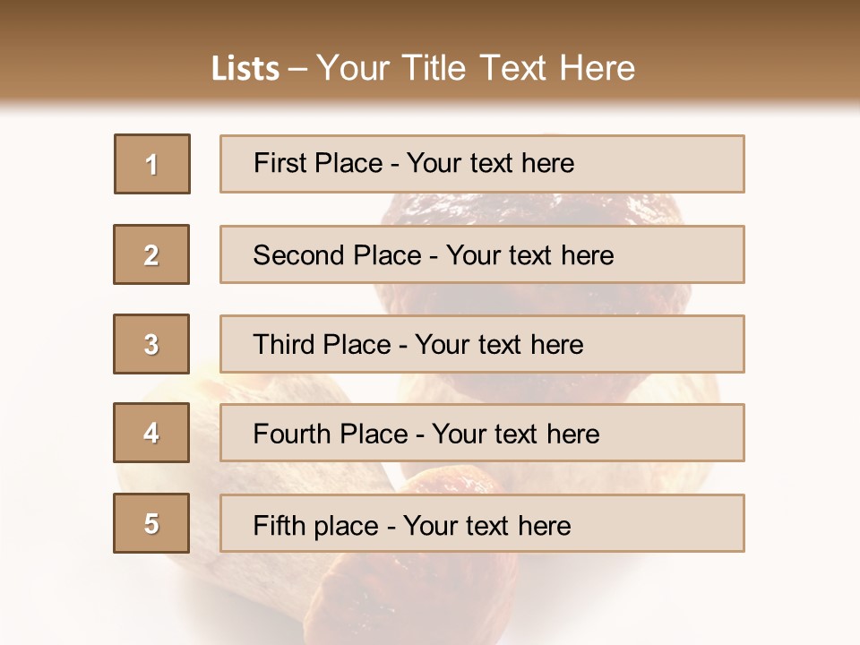 Diet Eatable Background PowerPoint Template
