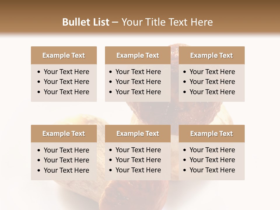 Diet Eatable Background PowerPoint Template