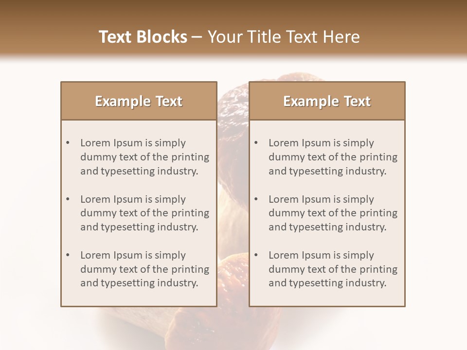 Diet Eatable Background PowerPoint Template