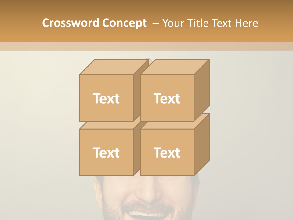Business Man Rest PowerPoint Template