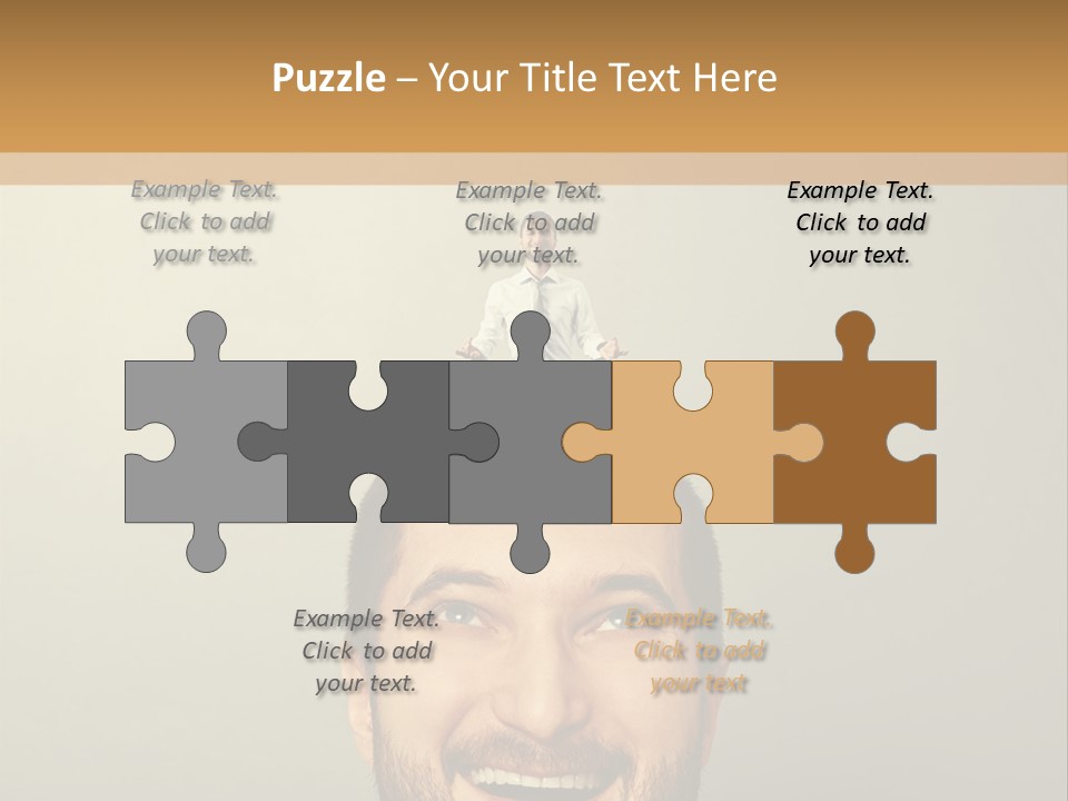 Business Man Rest PowerPoint Template