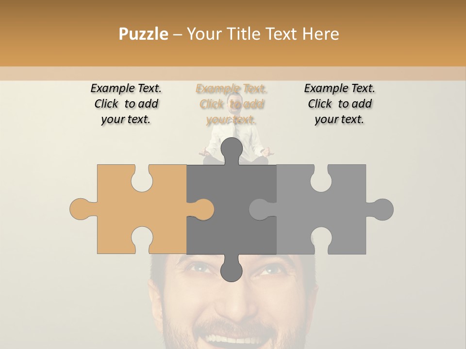 Business Man Rest PowerPoint Template