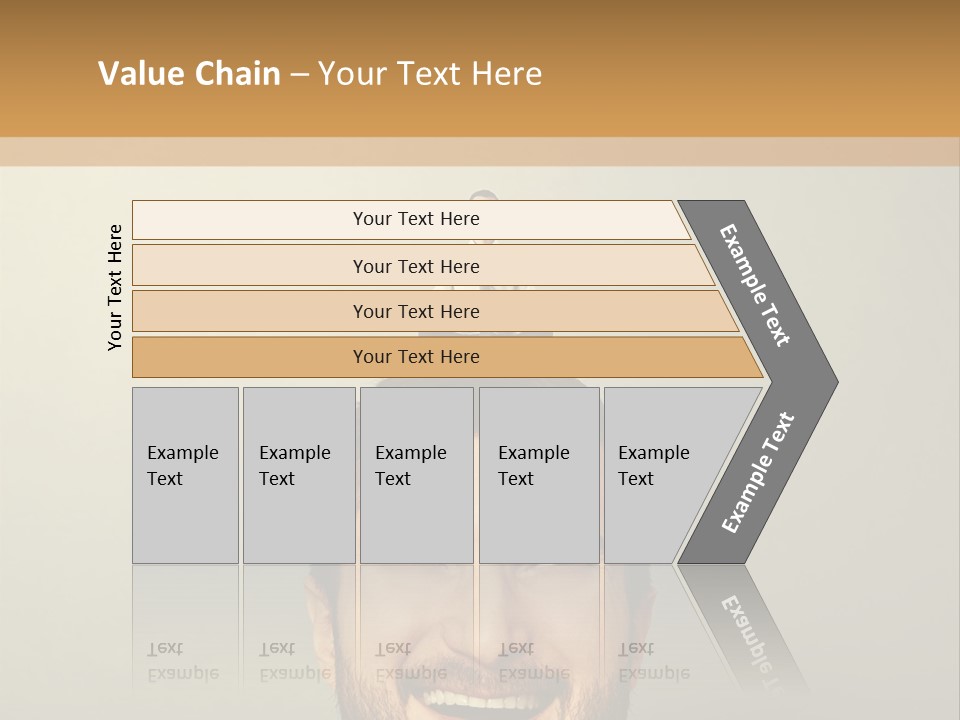 Business Man Rest PowerPoint Template