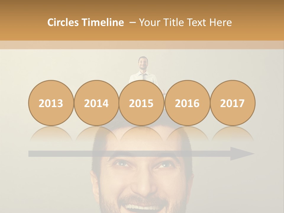 Business Man Rest PowerPoint Template