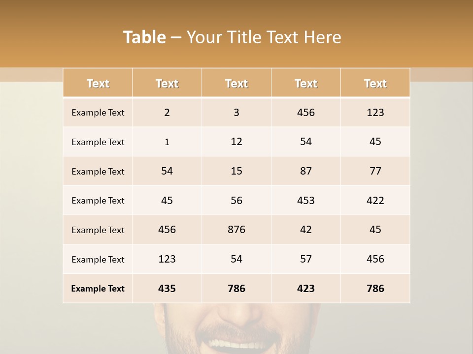Business Man Rest PowerPoint Template