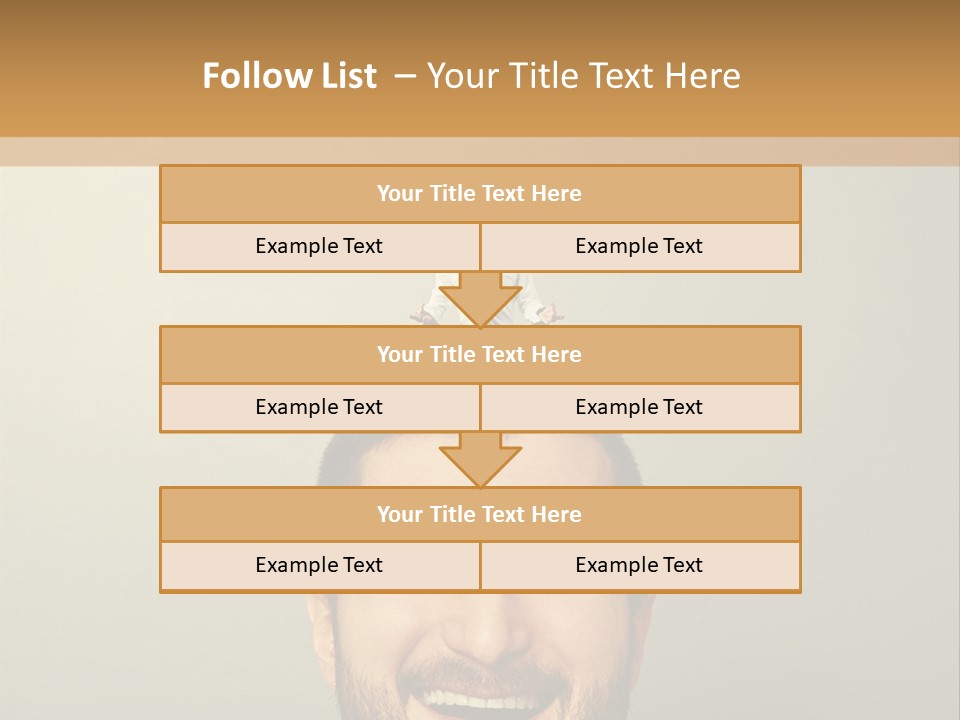 Business Man Rest PowerPoint Template