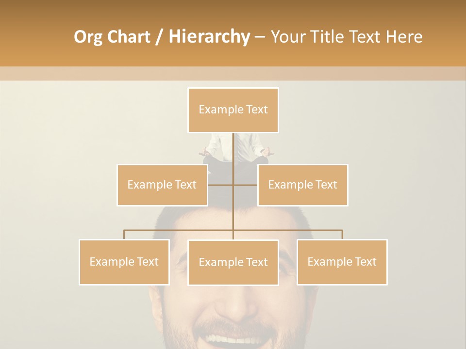 Business Man Rest PowerPoint Template