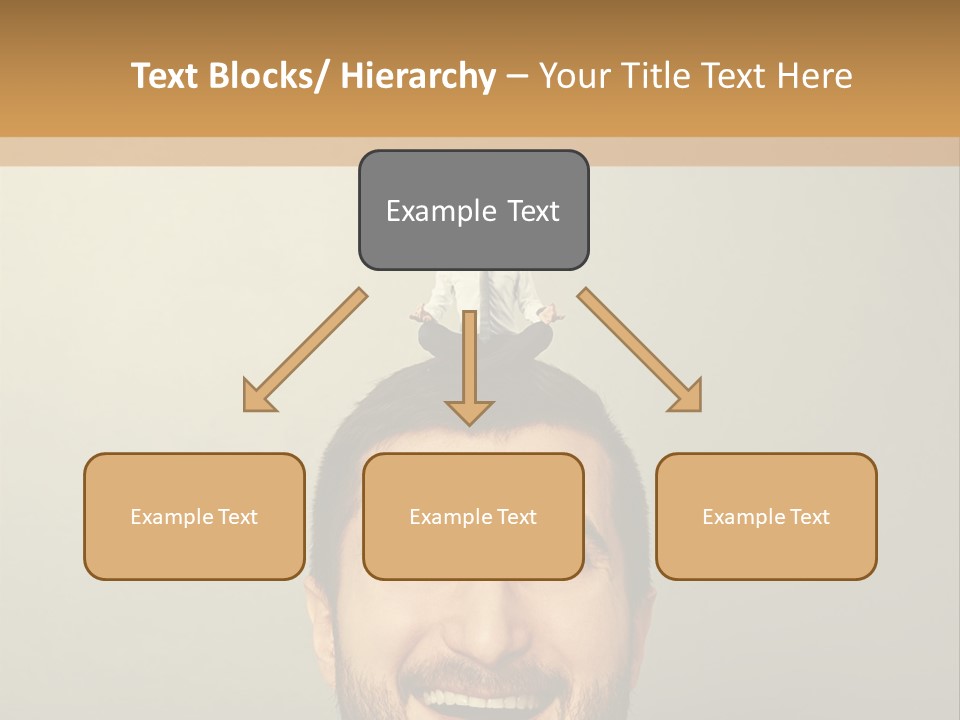 Business Man Rest PowerPoint Template