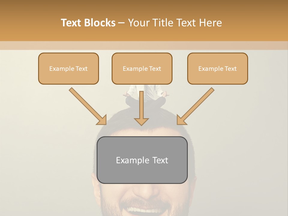 Business Man Rest PowerPoint Template