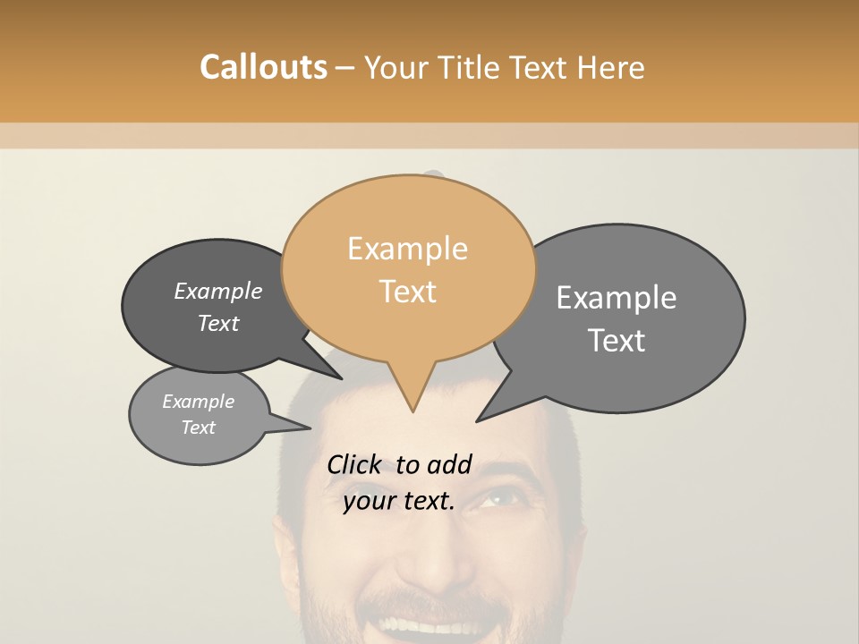 Business Man Rest PowerPoint Template