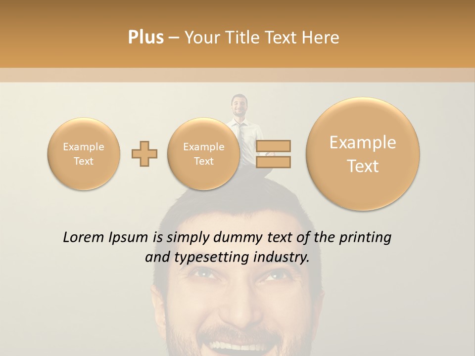 Business Man Rest PowerPoint Template