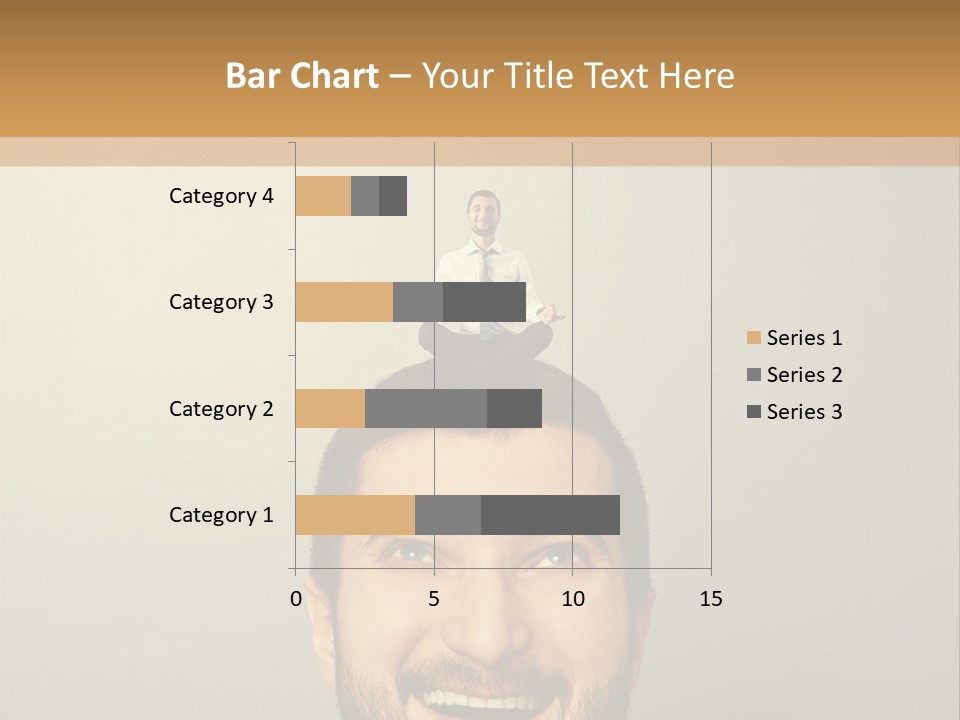 Business Man Rest PowerPoint Template