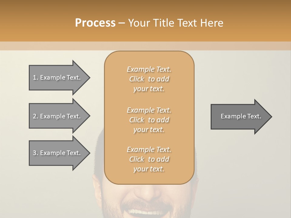 Business Man Rest PowerPoint Template