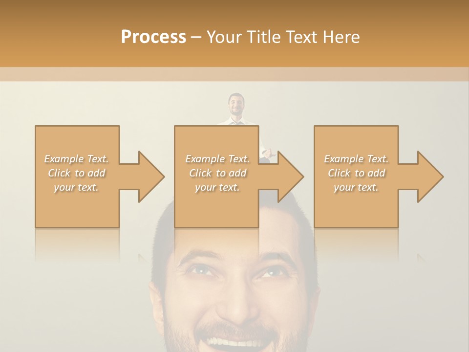 Business Man Rest PowerPoint Template