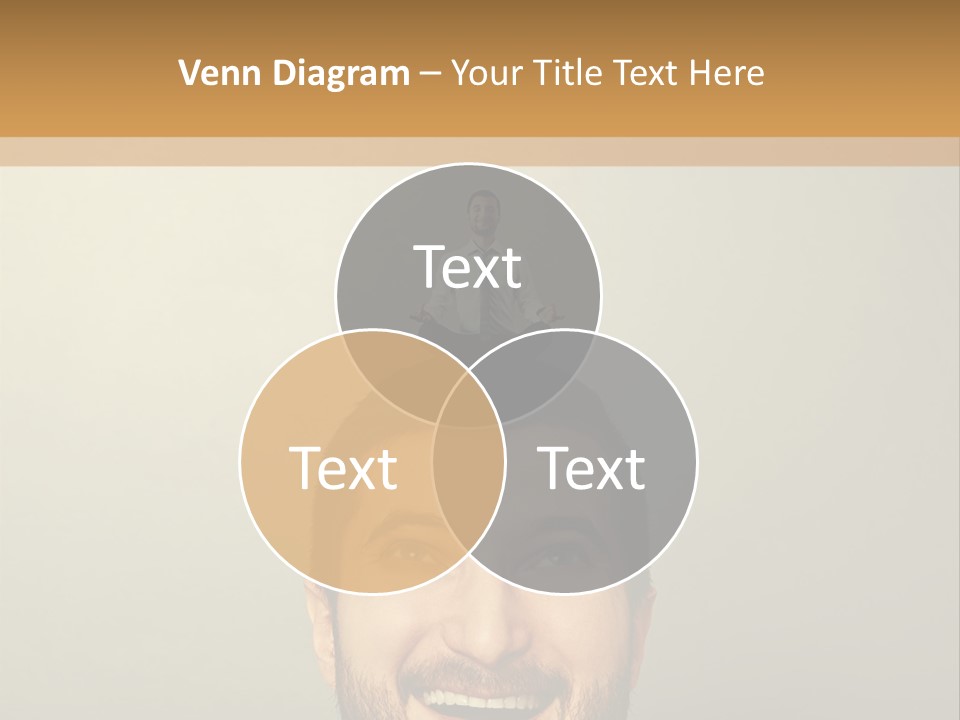 Business Man Rest PowerPoint Template