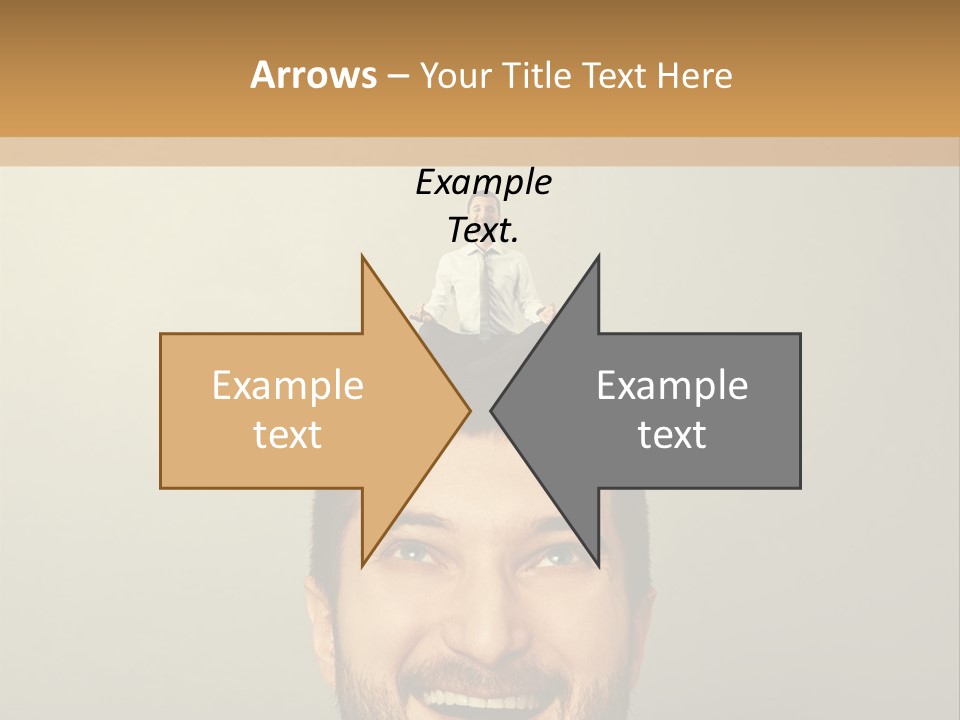 Business Man Rest PowerPoint Template