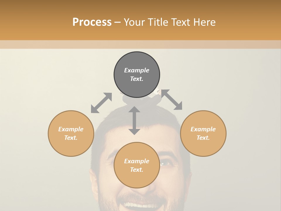 Business Man Rest PowerPoint Template