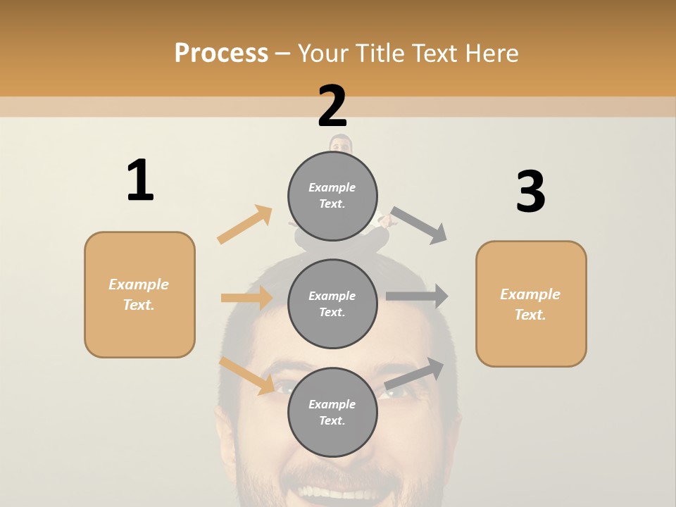 Business Man Rest PowerPoint Template