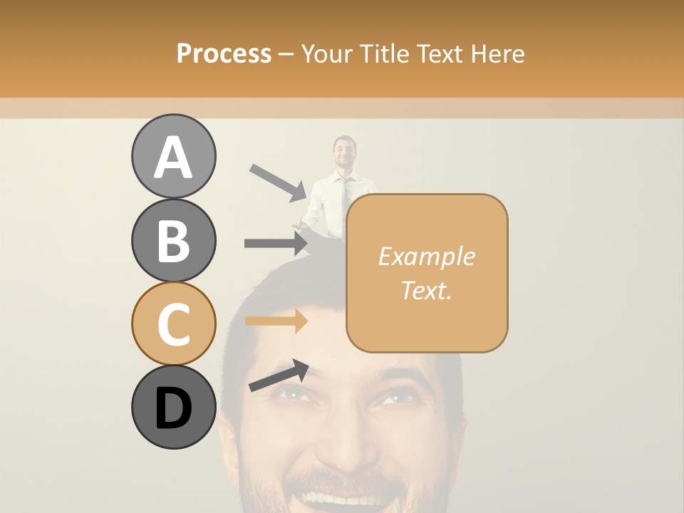 Business Man Rest PowerPoint Template